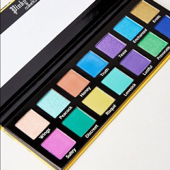 🎀PINKY ROSE EXOTIC PEACOCK EYESHADOW PALETTE - Picture 6 of 11